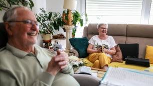 Besançon. « Franchement, la vie est belle » : Paul Nave, 86 ans, combat la maladie avec le sourire