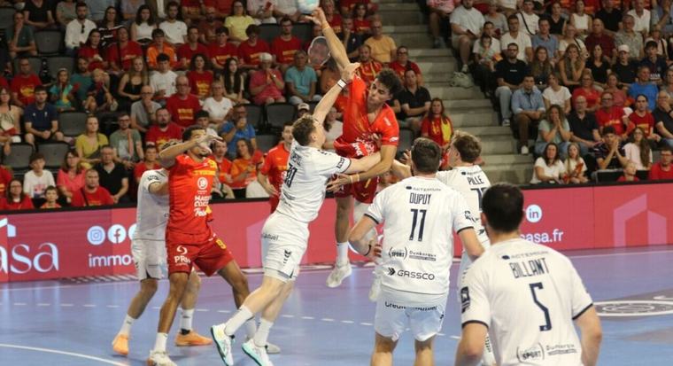 Meilleur buteur du match d'ouverture contre Dunkerque, Adam Gnago est déjà à la hauteur de la Starligue