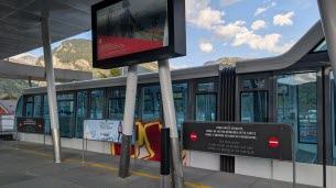 Savoie. Le funiculaire des Arcs tagué : « Face à chaque acte de vandalisme, la commune portera systématiquement plainte »