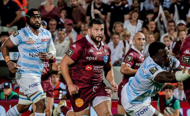 Union Bordeaux-Bègles (UBB) : avec le carton orange de Pkhakadze face au Racing 92, ça se tend encore un peu plus au poste de pilier