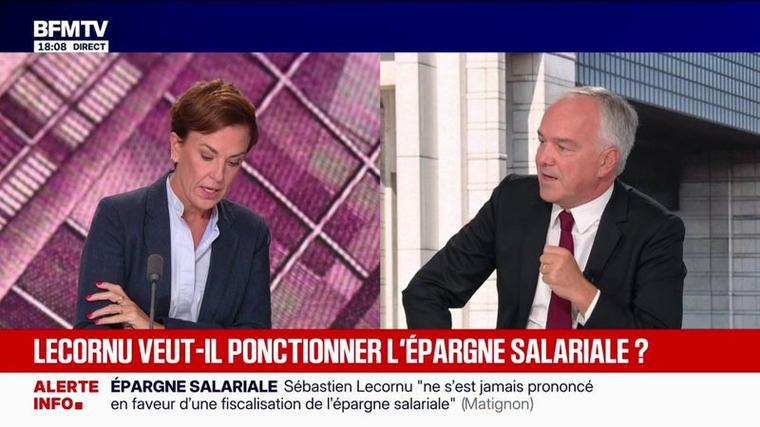 Budget: Sébastien Lecornu abandonne l'idée de taxer l'épargne salariale