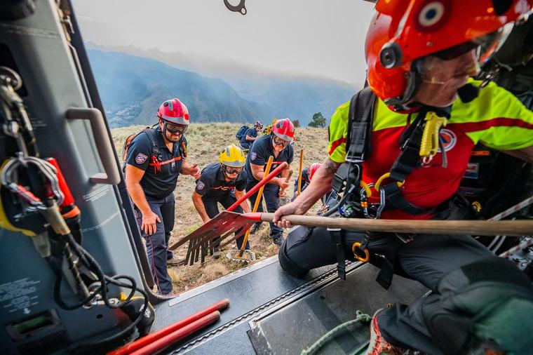 Vidéo. Incendie en Béarn : le feu de la vallée d’Aspe est désormais « stabilisé », annonce la préfecture