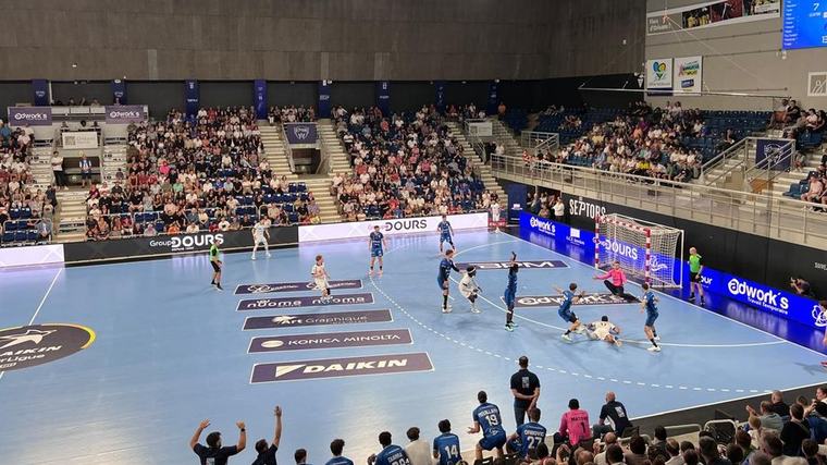 Victoire (27-25) des Septors de Saran face à Toulouse pour la première journée de Starligue de handball