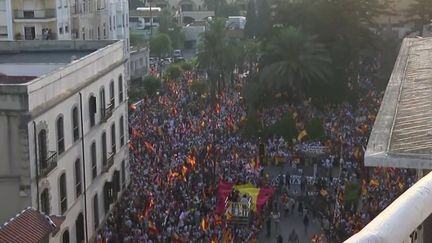"On se sent abandonnés" : des milliers de manifestants défilent contre la politique migratoire en Espagne