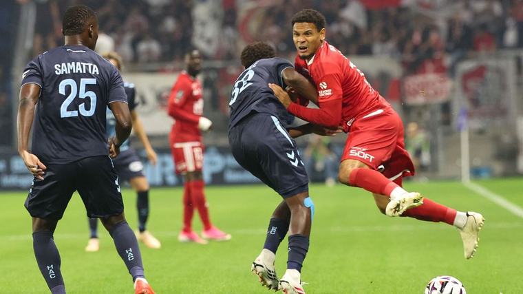 Ligue 1 : première victoire de la saison du Stade Brestois, qui l'emporte au Havre (2-1)