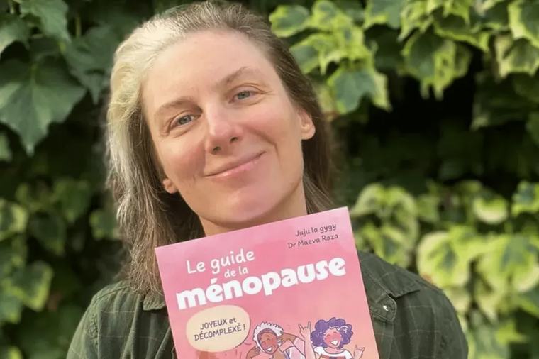 "Il y a encore beaucoup d'idées reçues sur le traitement hormonal", Juju la gygy sort un nouveau livre pour mieux vivre la ménopause