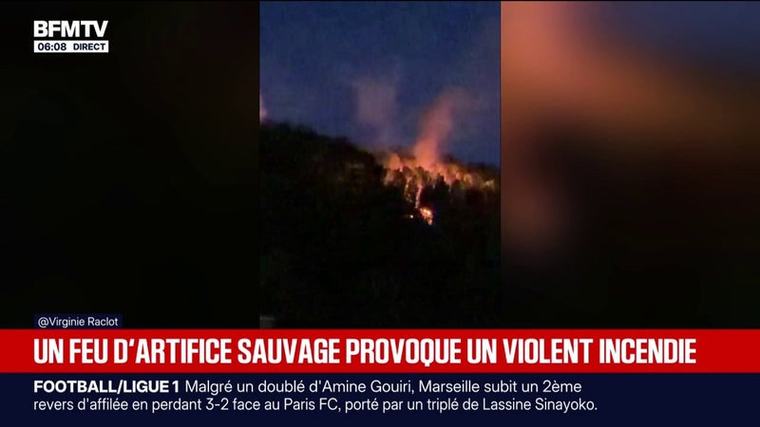 Trois mineurs soupçonnés d'être à l'origine de l'incendie à proximité des Pennes-Mirabeau interpellés
