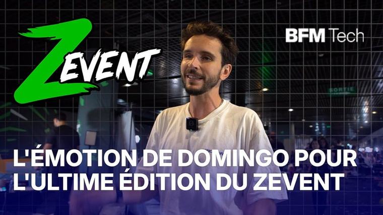 L'émotion de Domingo pour l'ultime édition du ZEvent