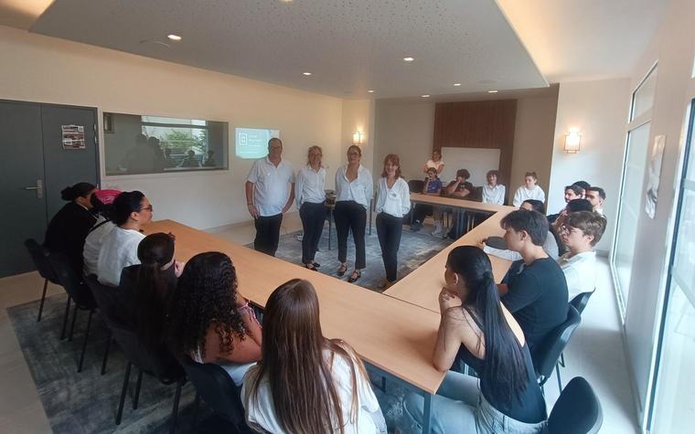 Pau : le CFA de cuisine du 14-Juillet effectue sa toute première rentrée au pôle Lajus