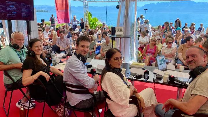 Spéciale "Le Livre sur les quais" à Morges, avec Ananda Devi, Christian Guay-Poliquin, Nicolas Feuz et Marc Voltenauer
