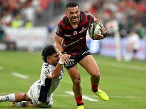 Stade Toulousain : "Quand on met un pied dans le vestiaire, c'est pour aller chercher un titre à la fin de la saison", clame l'ailier Matthis Lebel avant la reprise du Top 14 à La Rochelle