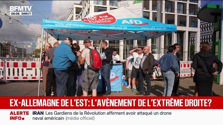 En Allemagne, l'AfD, en tête des intentions de vote, pourrait remporter une élection régionale ce dimanche