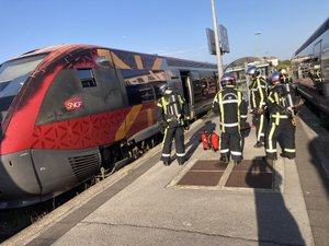SNCF : le trafic perturbé en gare d’Alès par l’immobilisation, pour surchauffe moteur, du TER 73587