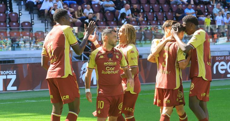 Photos. Ligue 2 : le FC Metz renoue avec la victoire face à Rodez, la rencontre en images
