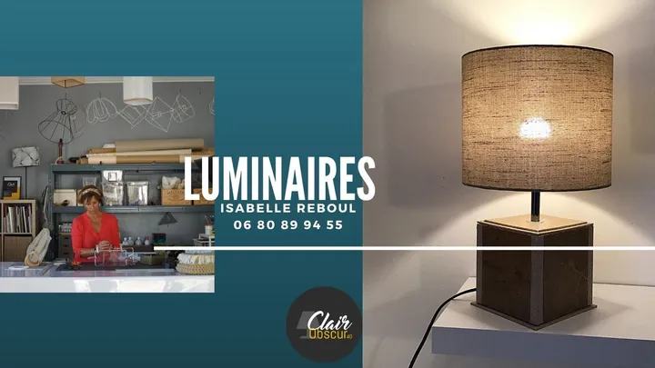 A Hossegor, elle transforme les vieux luminaires en pièces uniques
