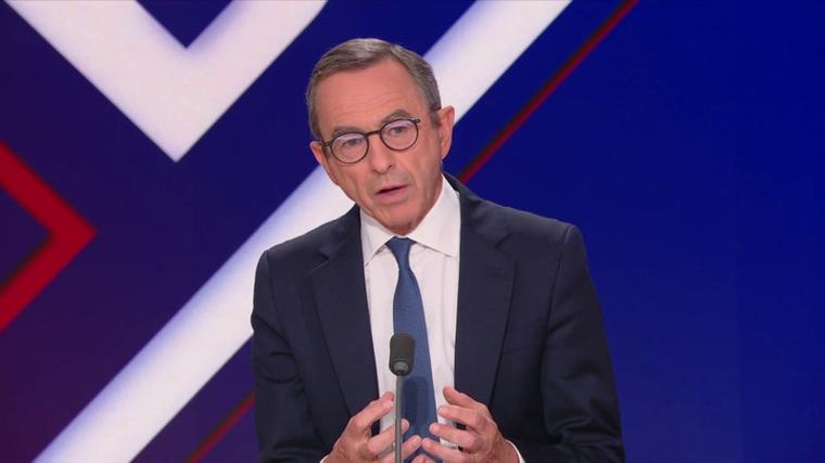 "J'appelle leurs électeurs à venir me soutenir": Bruno Retailleau tacle "l'amateurisme" de Jordan Bardella et du RN, "un parti girouette"