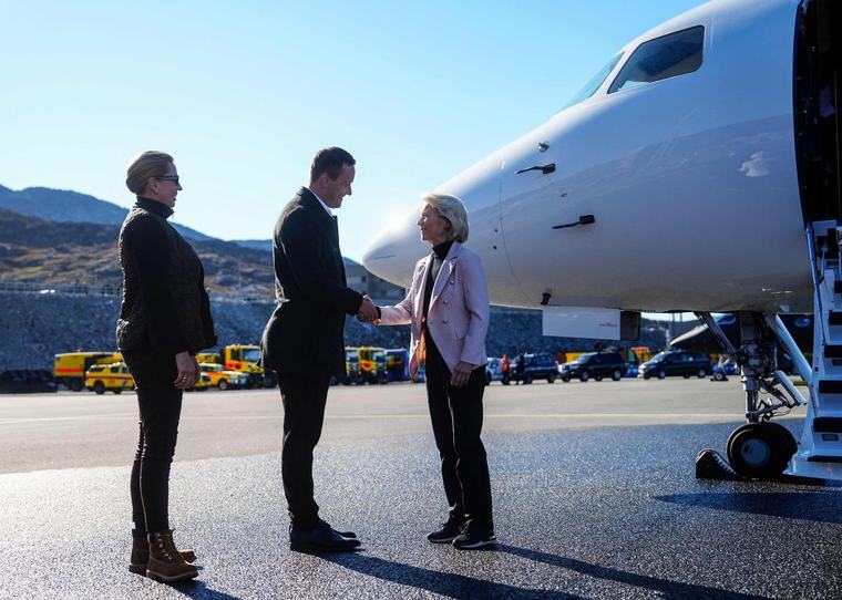 Groenland : Ursula von der Leyen a débuté ce dimanche une visite sur place pour renforcer le partenariat avec l’Union européenne