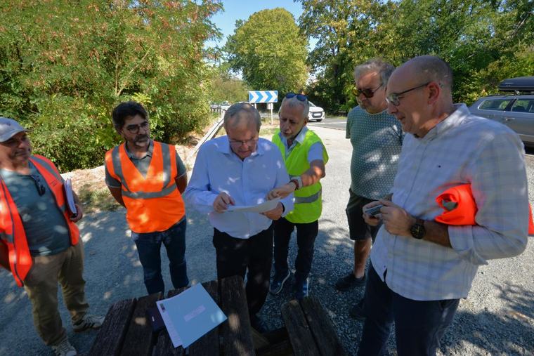 Affaissement de la D 933 en Dordogne : pas de retour à la normale avant l’été 2027, pour la côte du Peyrat