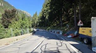 Chamonix | Vallorcine. 800 mètres de filets pare-blocs vont être posés au-dessus de la RD 1 506