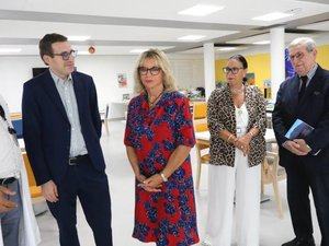 L’arbre-sourire de Michèle Vert-Nibet installé au Pôle santé Roussillon à l’hôpital de Perpignan