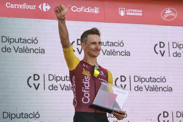 Le Nazairien Bryan Coquard remporte la 8ᵉ étape de la Vuelta, sa première victoire sur un Grand Tour