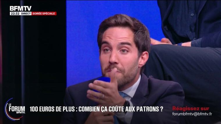 FORUM BFMTV - Travail: Thomas Ménagé, député du Loiret et porte-parole du RN, propose de "baisser la TVA de 20 à 5,5%"