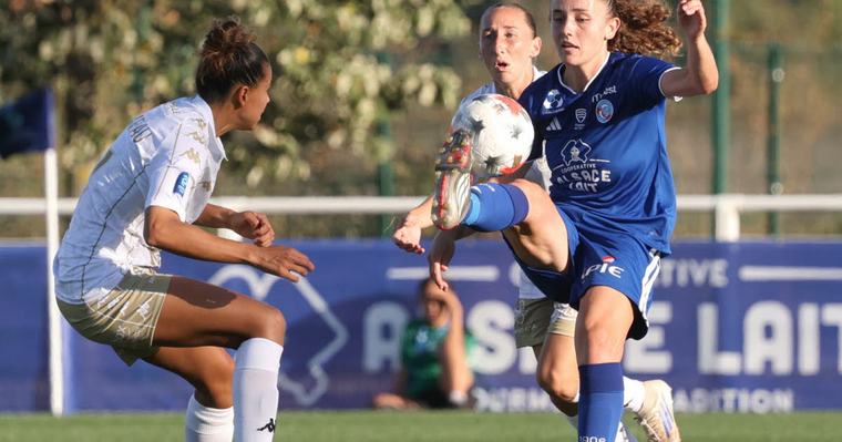 Football. Trois buts d'avance puis plus qu'un... Les filles du Racing Club de Strasbourg ont tenu bon contre Saint-Malo