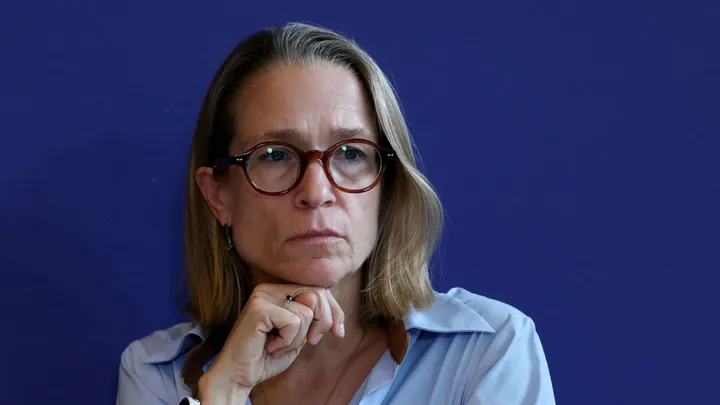 Avec Amélie Verdier, directrice générale de la direction générale des Finances publiques