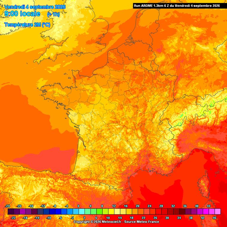🥵 La vigilance orange canicule étendue ce samedi