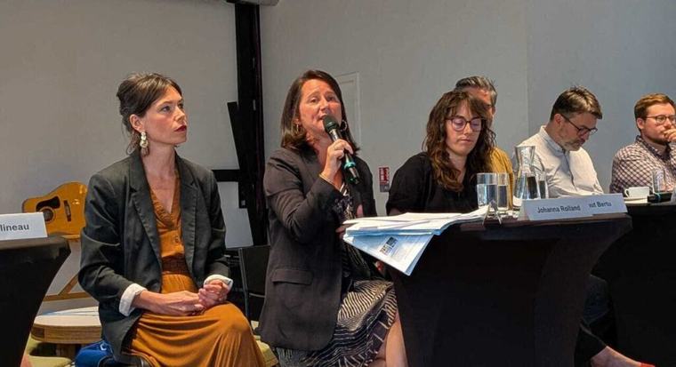 La maire de Nantes Johanna Rolland fait sa rentrée à "l'écoute" des habitants
