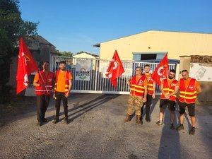 "On n’en peut plus !" : à Manduel, près de Nîmes, les salariés de Burban Palette se mobilisent pour l’amélioration de leurs conditions de travail
