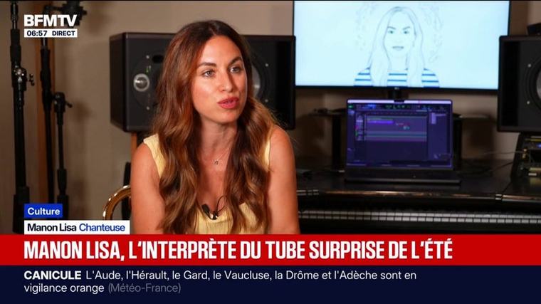 Manon Lisa, la révélation de l'été avec son titre "Le Petit pêcheur"