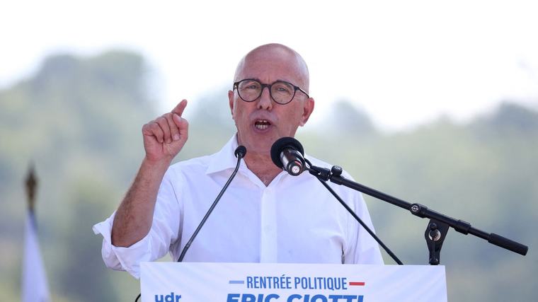 "Il n'y a qu'une voie" : Eric Ciotti propose à Marine Le Pen "un pacte d'alliance" pour la présidentielle de 2027