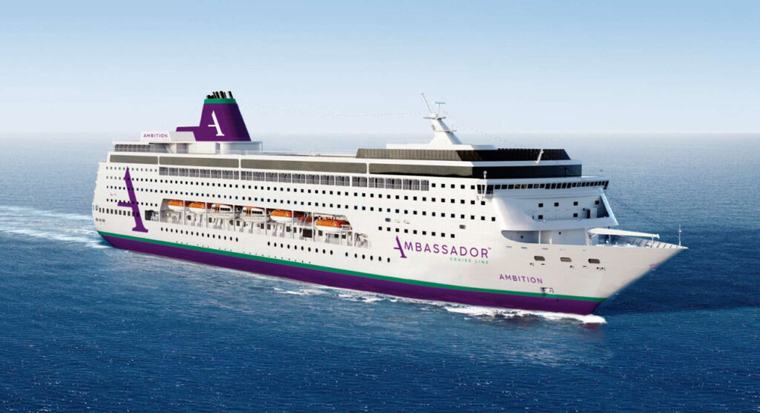 « Ambition », le paquebot aux 1 200 passagers attendu ce lundi au port de Cherbourg