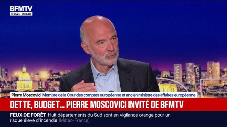 "La Russie pour nous est une menace", estime Pierre Moscovici, membre de la Cour des comptes européenne