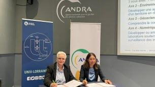 Meuse. Une collaboration de plus de 25 ans : l’Andra et l’Université de Lorraine confortent leur partenariat