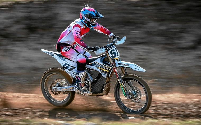 Pierre Goupillon a répondu présent au moto-cross de Plourin-lès-Morlaix