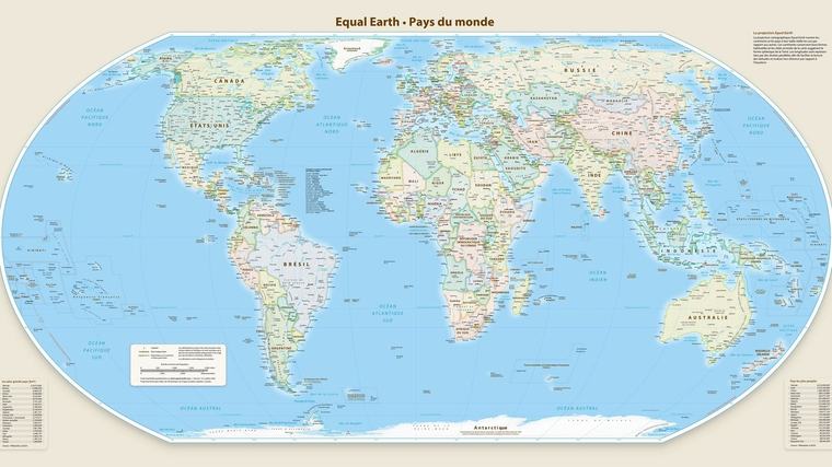 L'ONU adopte une réforme de la cartographie mondiale, plus proche de la réalité