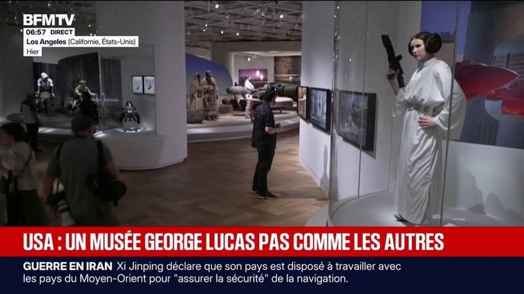 États-Unis: George Lucas dévoile une galaxie d'oeuvres d'art dans son nouveau musée de Los Angeles