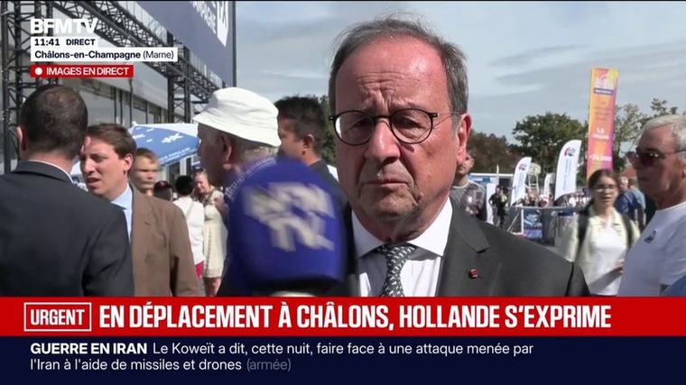 Budget: "L'intérêt du pays est de trouver un compromis", estime François Hollande, ancien président de la République