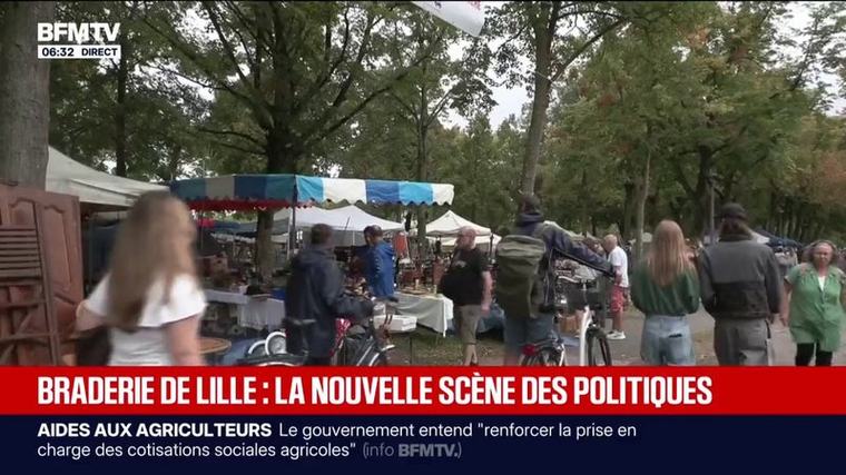 Marine Tondelier, Jean-Luc Mélenchon et Gabriel Attal attendus ce samedi à la braderie de Lille