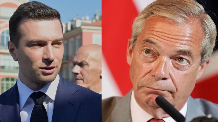 Bardella / Farage : l'entente (plus que) cordiale