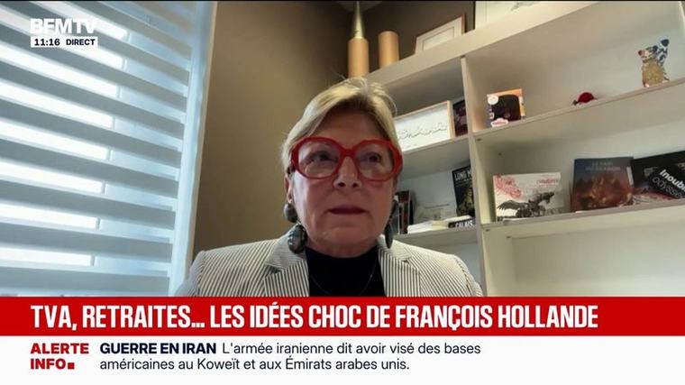 Immigration: "Le vrai problème reste et restera l'attractivité de la Grande-Bretagne", regrette Natacha Bouchart, maire DVD de Calais
