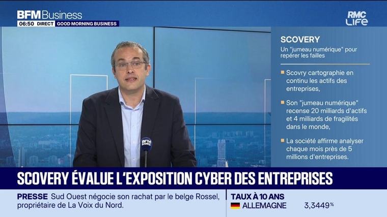 Le Pitch : Scovery évalue l'exposition cyber des entreprises