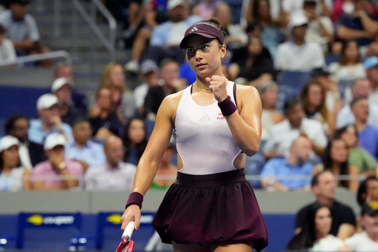 05:12 Tennis, US Open (F) Jovic s'en sort face à Eala