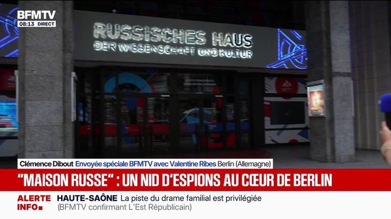 Allemagne: qu'est-ce que la "Maison russe", soupçonnée d'accueillir de nombreux espions au cœur de Berlin ?