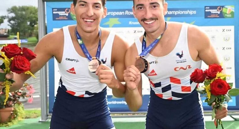 Aviron : le rameur de Cahors Louis Descot-Vigouroux décroche le bronze sur une compétition internationale en Pologne
