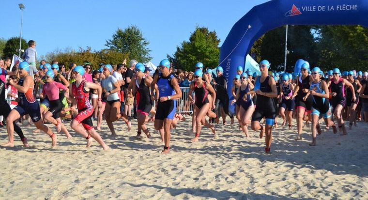 En Sarthe, ce cross triathlon accueille tous les sportifs... même s'ils n'ont que trois ans !