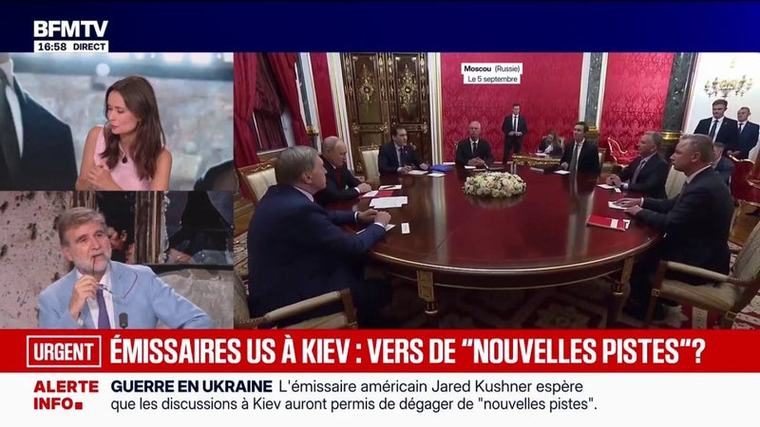 Guerre en Ukraine: l'émissaire américain Jared Kushner espère que les discussions à Kiev auront permis de dégager de "nouvelles pistes"