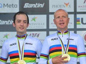 Élie De Carvalho et Mickaël Guichard conservent leur titre mondial en para-cyclisme à Huntsville